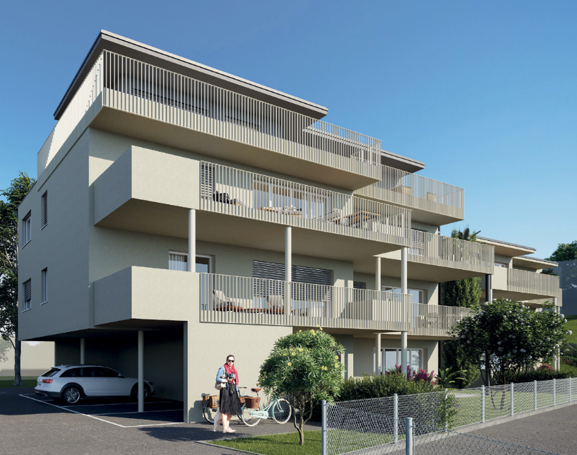 Neuwertige Gartenwohnung (Baujahr 2020) – 58 m² WFL, Terrasse, Garten, Carport